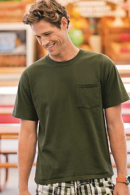 Fruit of the Loom 3930PR - Heavy Cotton HD™ T-Shirt with a Left Chest Pocket