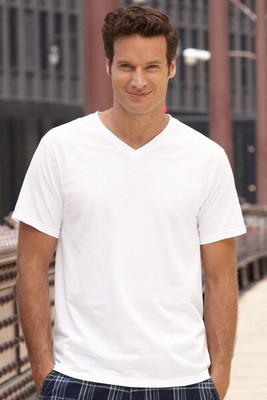 Fruit of the Loom 39VR - V-Neck Heavy Cotton 100% T-Shirt