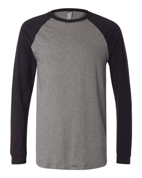 Champion T1397 - Adult Raglan T-Shirt - White/Black | Wordans USA