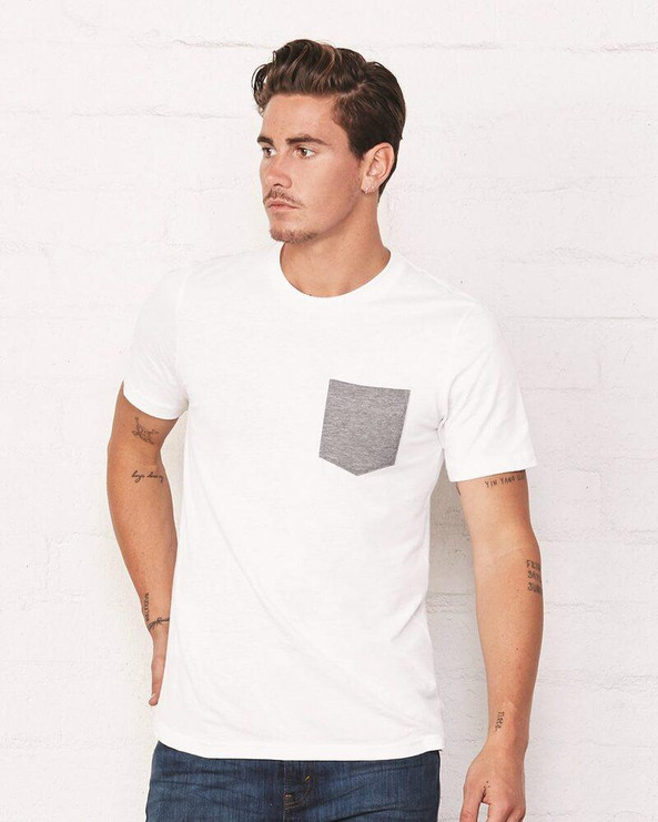 Bella+Canvas 3021 - Jersey Pocket T-Shirt