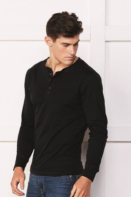 Bella+Canvas 3150 - Long Sleeve Jersey Henley