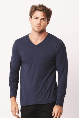 Bella+Canvas 3425 - Long Sleeve V-Neck T-Shirt