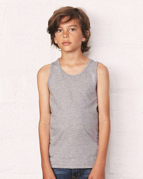 Bella+Canvas 3480Y - Musculosa jersey para jóvenes