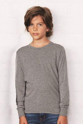 Bella+Canvas 3501Y - Youth Jersey Long Sleeve T-Shirt