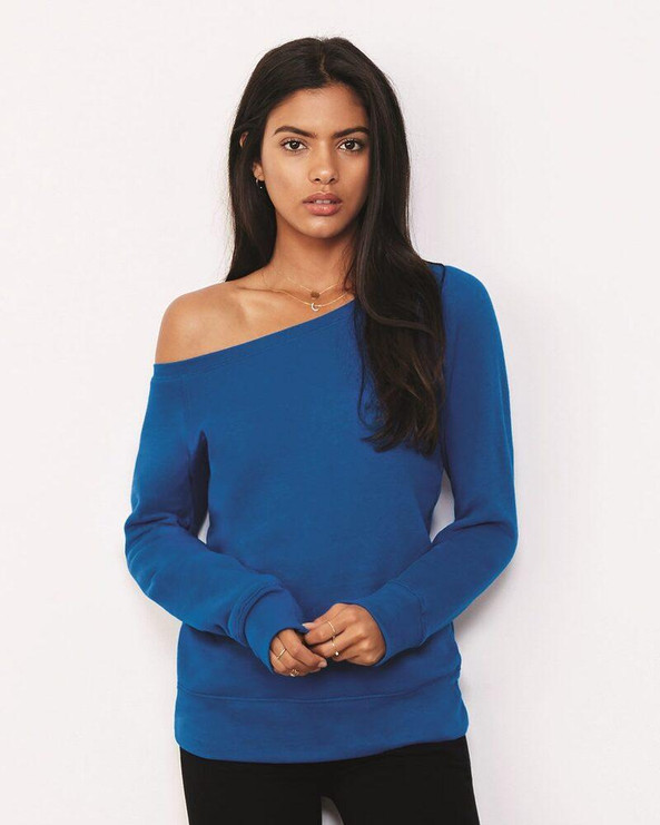 Bella+Canvas 7501 - Ladies' Triblend Wideneck Sweatshirt