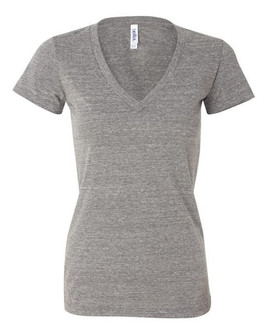 Bella+Canvas 8435 - Ladies' Triblend Deep V-Neck T-Shirt