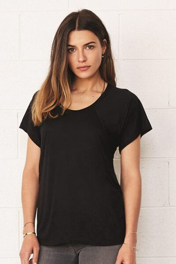 Bella+Canvas 8801 - Ladies Flowy Raglan T-Shirt
