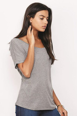 Bella+Canvas 8816 - Bella+Canvas Relaxed Fit Flowy Tee for Women