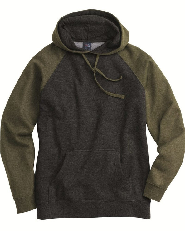 Independent Trading Co. IND40RP - Raglan Hooded Pullover