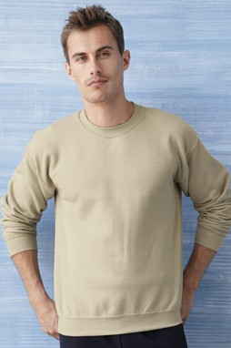 Gildan sweatshirt for men light brown