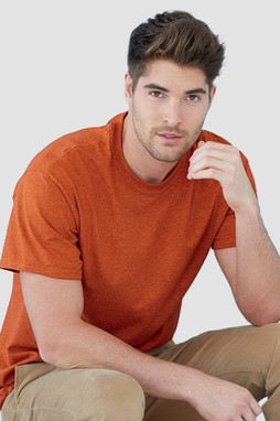 Gildan t shirts for men dark orange