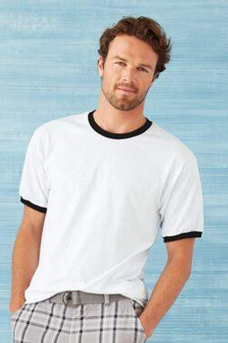 Gildan 8600 - DryBlend Ringer T-Shirt