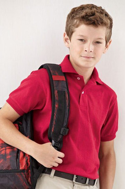 Hanes 054Y - Youth Jersey 50/50 Sport Shirt