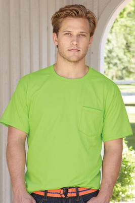 Hanes 5190 - Beefy-T® with a Pocket