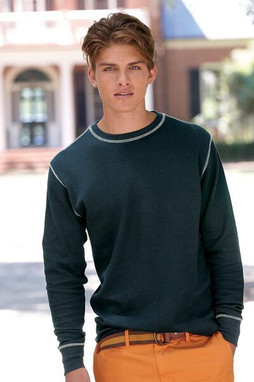 J. America 8238 - Vintage Long Sleeve Thermal T-Shirt