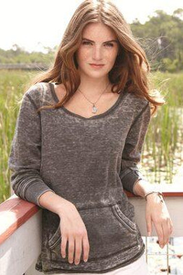 J. America 8255 - Ladies' Zen Thermal Long Sleeve T-Shirt