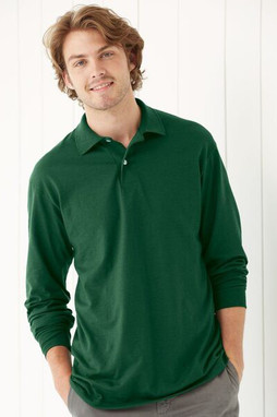 JERZEES 437MLR - SpotShield™ 50/50 Long Sleeve Sport Shirt