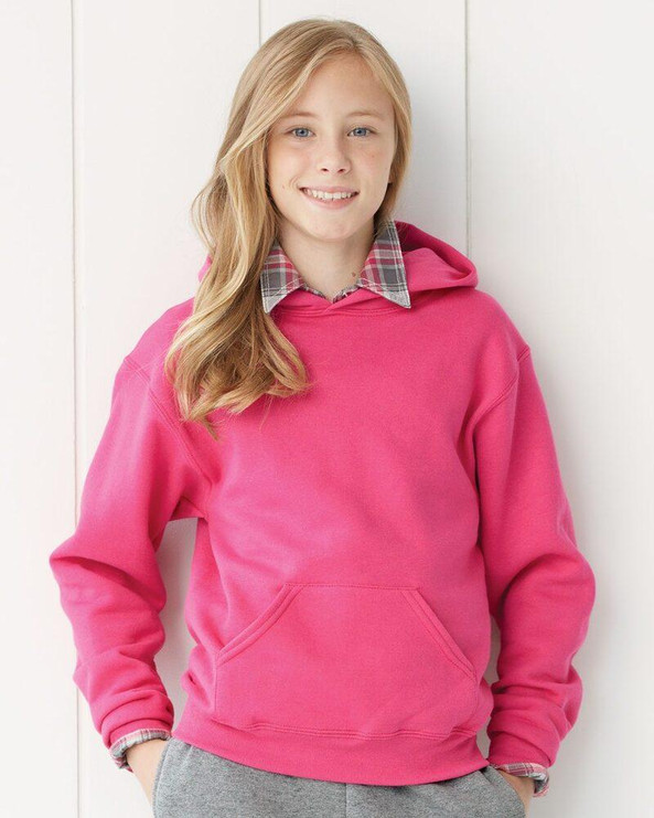 bubblegum pink girl's hoodie