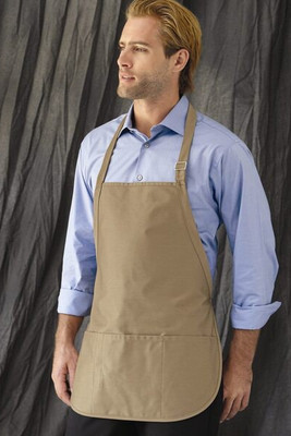 Liberty Bags 5507 - Adjustable Neck Strap Three Pocket Apron