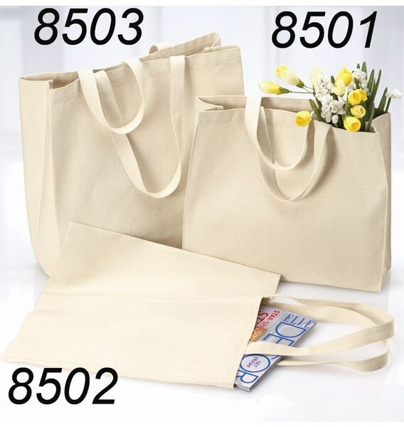 Prime Line BG420 - Cotton Resort Tote With Rope Handle