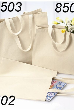 Liberty Bags 8501 - Eco-Friendly Cotton Canvas Tote Bag with Gussets