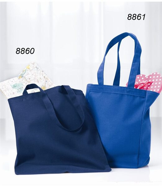 Liberty Bags 8861 - Gusseted 10 Ounce Cotton Canvas Tote