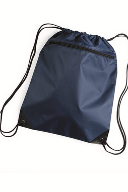 Liberty Bags 8888 - Denier Nylon Zippered Drawstring Backpack