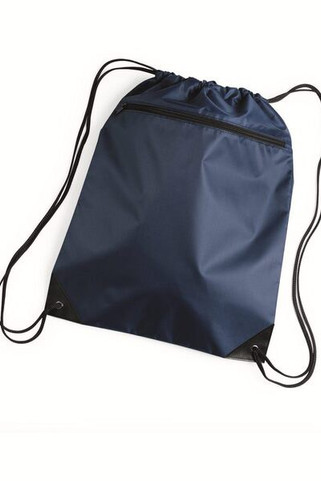 Liberty Bags 8888 - Denier Nylon Zippered Drawstring Backpack