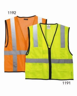 ML Kishigo 1191-1192 - Economy Six Pocket Mesh Vest