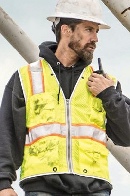 ML Kishigo 1510-1511 - Brilliant Series Heavy Duty Class 2 Vest