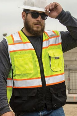 ML Kishigo 1515-1516 - Class 2 Black Series Vest
