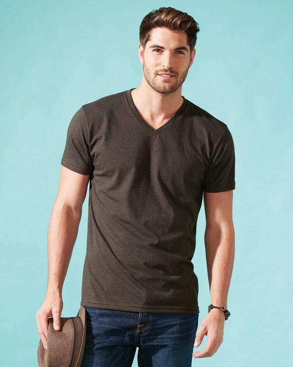 Next Level 6240 - Premium Fitted CVC V-Neck Tee
