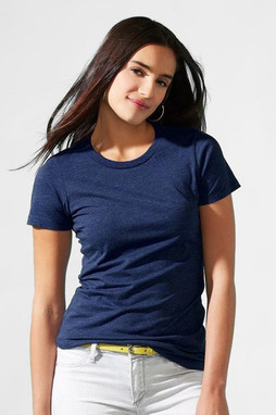 Next Level 6610 - Premium Heathered Cotton-Poly Crew Neck Tee