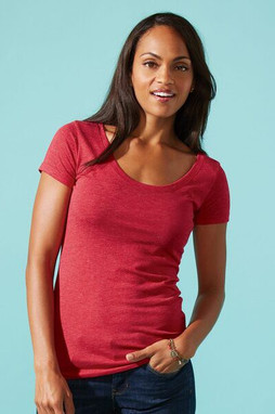 Next Level 6730 - T-Shirt Tri Blend Scoop