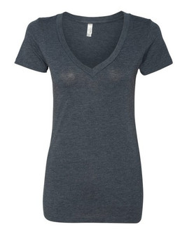 Next Level 6740 - Ultimate Comfort Triblend V-Neck Tee for Women