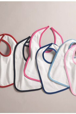 Rabbit Skins 1004 - Contrast Jersey Velcro® Bib