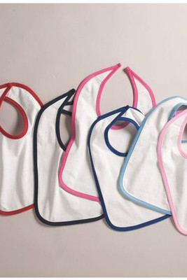Rabbit Skins 1004 - Contrast Jersey Velcro® Bib