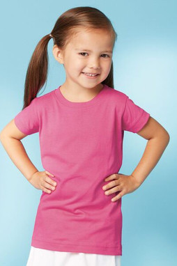 Rabbit Skins 3316 - Fine Jersey Toddler Girls T-Shirt