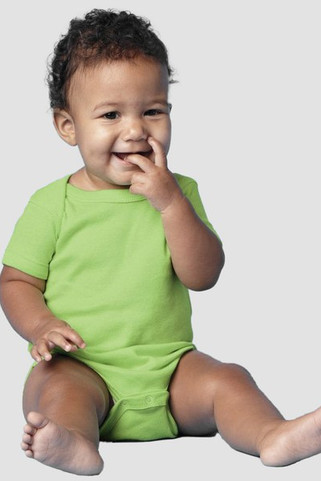 Rabbit Skins 4400 - Infant Lap Shoulder Creeper