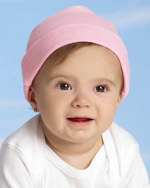 Rabbit Skins 4451 - Cozy Cotton Infant Cap for All-Day Warmth