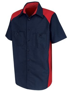 Red Kap SP28 - Short Sleeve Motorsports Shirt