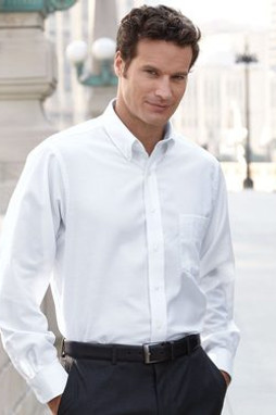 VanHeusen 13V0040 - Camisa Oxford Manga Larga