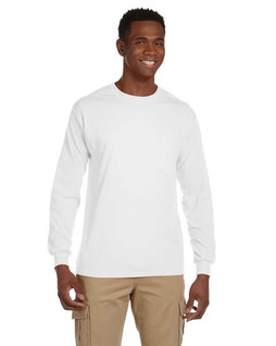 Gildan G241 - Ultra Cotton® 6 oz. Long-Sleeve Pocket T-Shirt