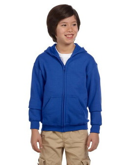 Gildan G186B - Heavy Blend Youth 8 oz., 50/50 Full-Zip Hood