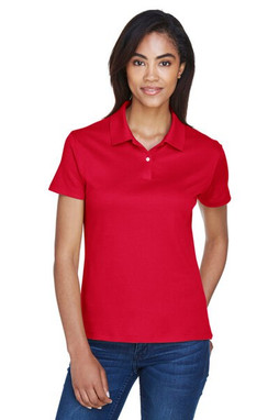 Devon & Jones DG200W - Pima-Tech Ladies Jet Pique Polo