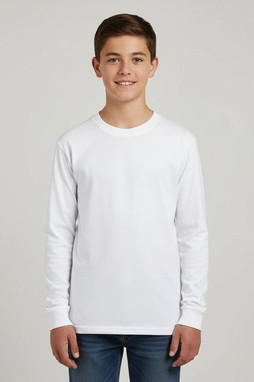 Gildan G540B - Wholesale Youth 5.3 oz. Long-Sleeve T-Shirt