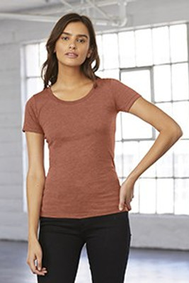 Bella+Canvas B8413 - T-shirt à manches courtes Triblend pour femmes