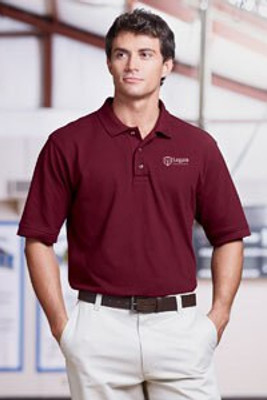 Harriton M200T - Tall 6 oz. Ringspun Cotton Piqué Short-Sleeve Polo