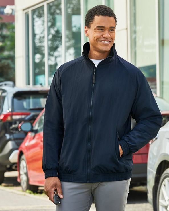 Harriton M740 - Veste en nylon doublée de polaire