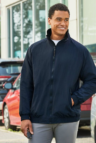 Harriton M740 - Fleece-Lined Nylon Jacket